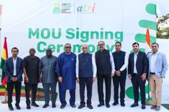 Strengthening India–Ghana collaboration for sustainable development. 