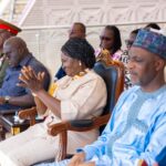 Professor Naana Jane presides over Change of Guards at Presidency