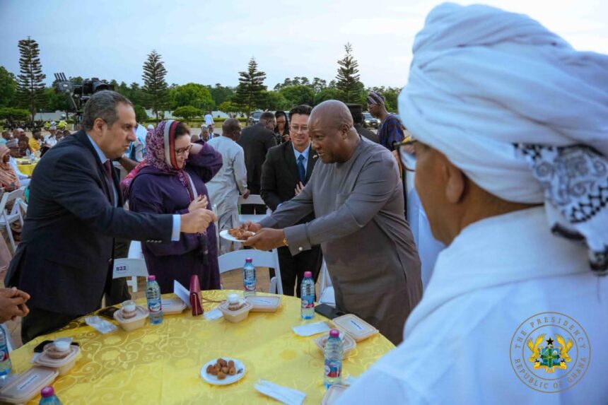 Iftar at the Presidency- President Mahama calls for peaceful co-existence in Ghana