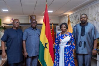 Vice President Meets Agric Minister and his Deputy on measures to address food security in Ghana