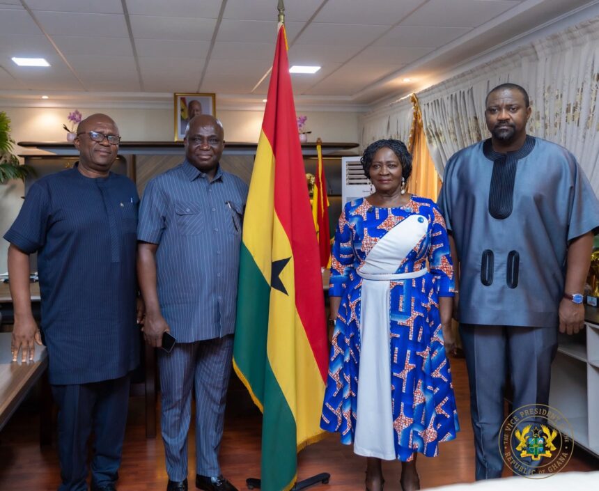 Vice President Meets Agric Minister and his Deputy on measures to address food security in Ghana