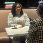 Ghana's Minister for Gender, Children and Social Protection, Dr. Agnes Naa Momo Lartey, meets Dr. Magda Robalo, Interim Executive Director of Women in Global Health (WGH), on sidelines of 70th Session of the United Nations Commission on the Status of Women (CSW70) in New York.