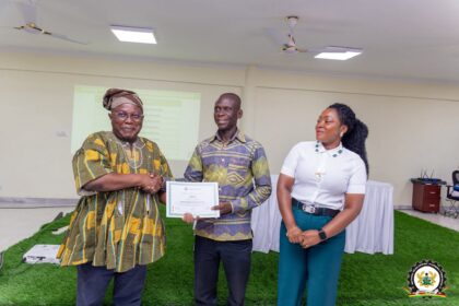 National Development Planning Commission, Dr. Nii Moi Thompson makes presentation