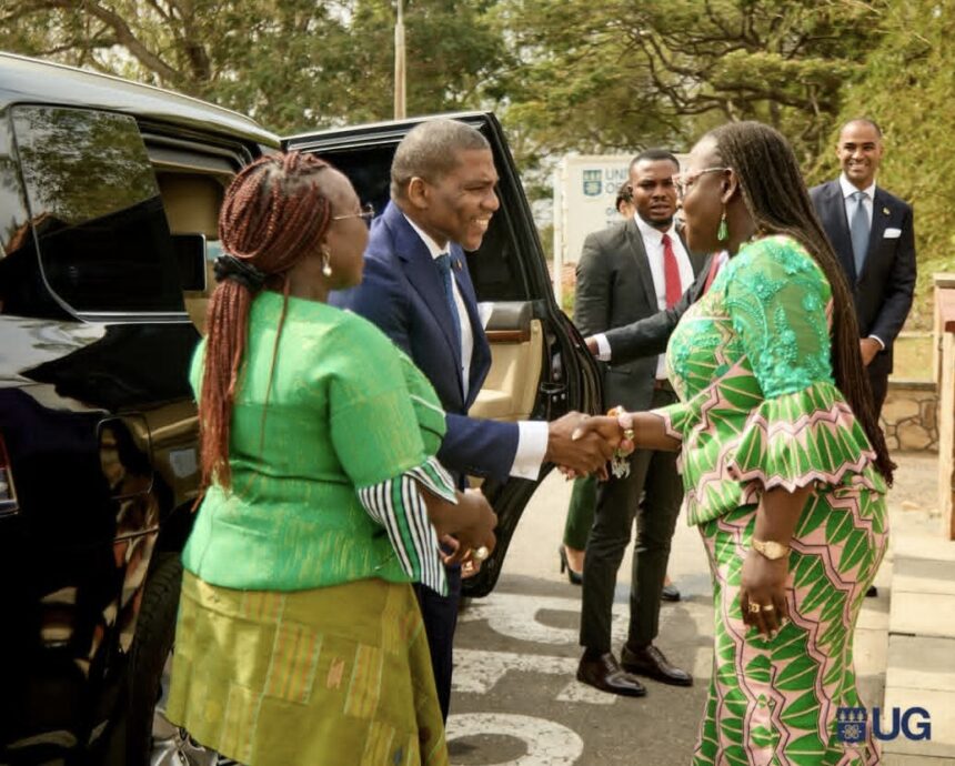 Prime Minister of Saint Kitts and Nevis visits University of Ghana