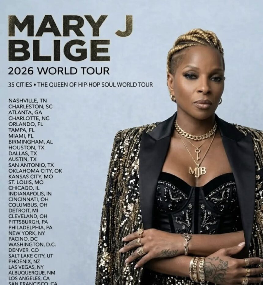 American Female Pop Star Mary J Blige