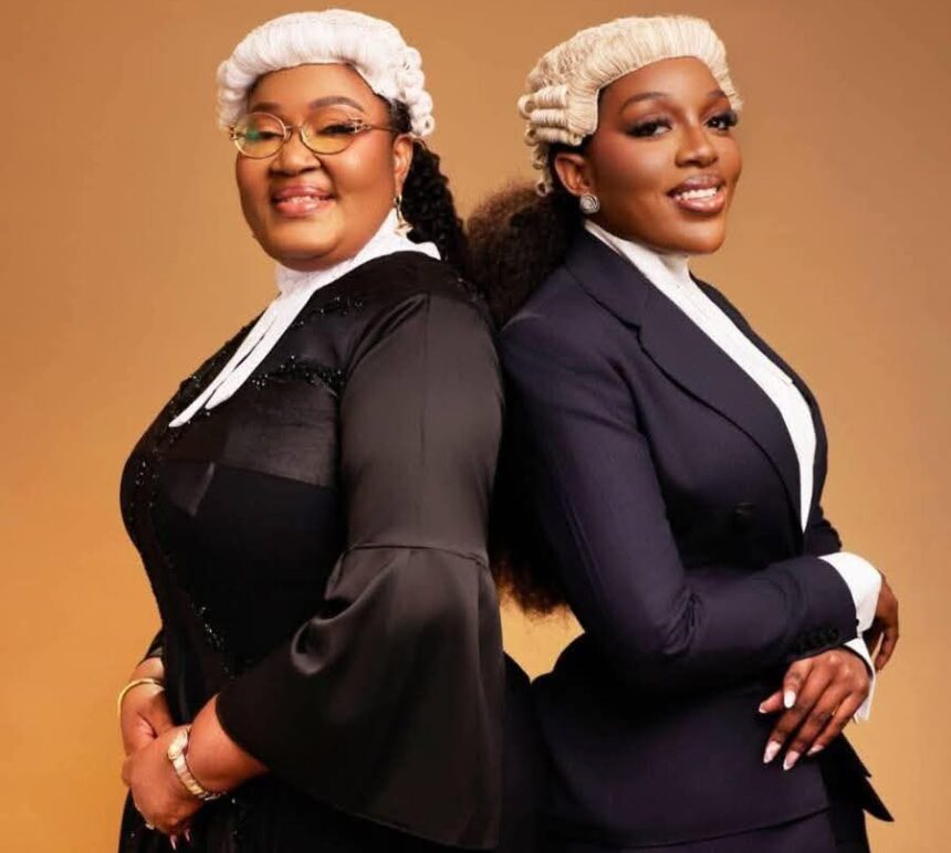 Newly minted Lawyer Samantha Addo with Mum Naa Toshie Addo