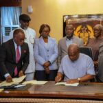 President John Mahama at Presidency