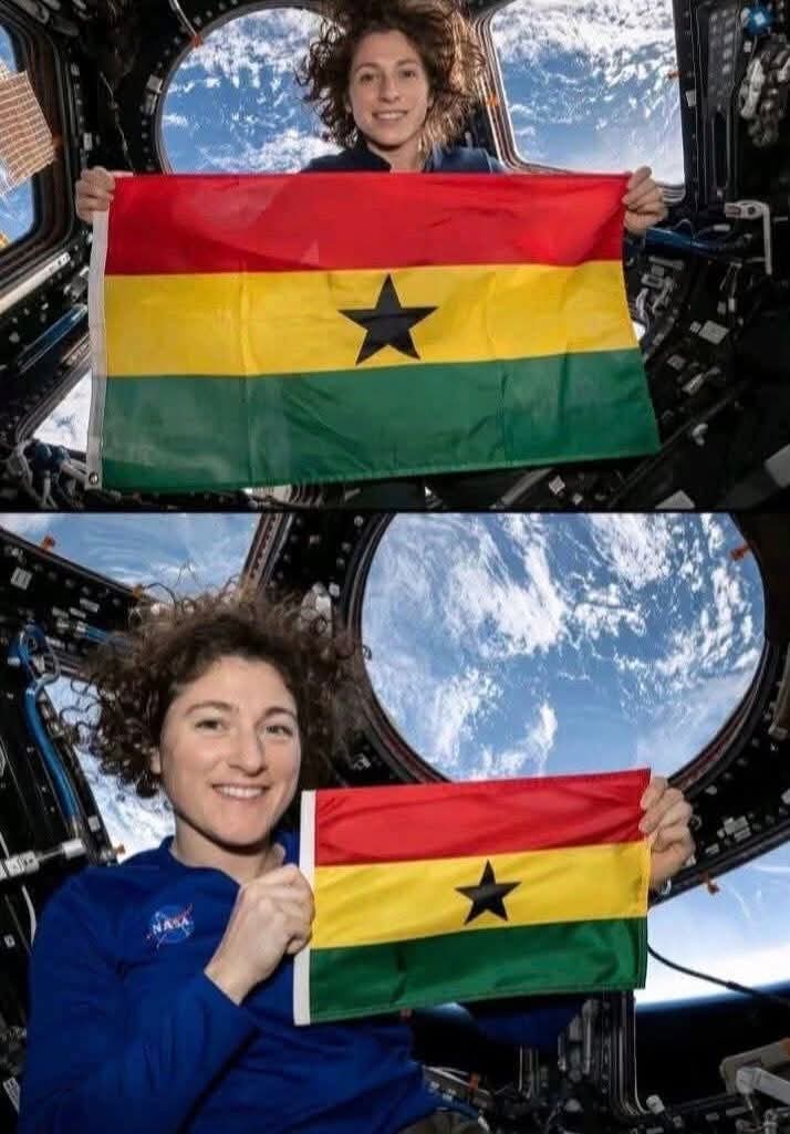 John Mahama celebrates Astronaut Christiana Koch
