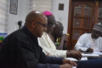 UN Resident Coordinator Mr. Zia Choudhury engage National Peace Council and other partners.