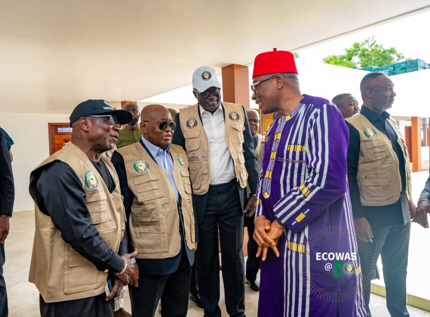 Ghana Former President Nana Akufo Addo leads Observers in Benin Elections