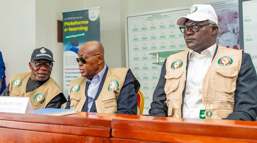 Ghana Former President Nana Akufo Addo leads Observers in Benin Elections