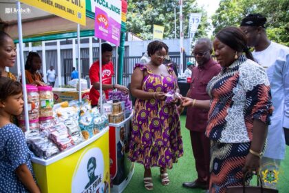 Trade Minister, Madam Elizabeth Agyare at GEPA Program