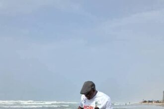 World Earth Day at Laboma Beach Accra, Ghana
