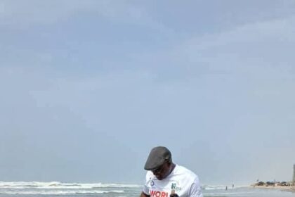 World Earth Day at Laboma Beach Accra, Ghana