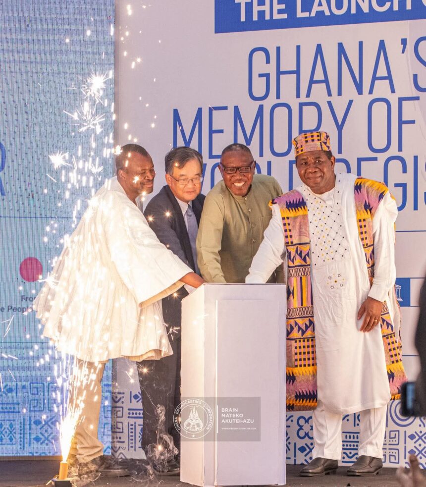 #Ghana has taken a bold and #historic step in preserving its documentary heritage with the official launch of the Memory of the World Register.