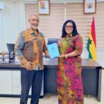 Mr. Mould and Dr. Agnes Naa Momo Lartey