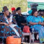 Vice President Jane Naana Opoku Agyemang in Nadoli -Kaleo District.