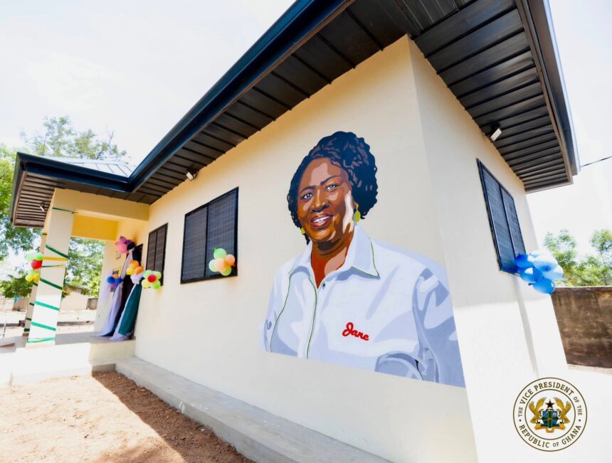 Vice President Jane Naana Opoku-Agyemang has commissioned the Pognaa Piirima Maaluma ICT Centre in Sankana, in the Nadowli-Kaleo District of the Upper West Region