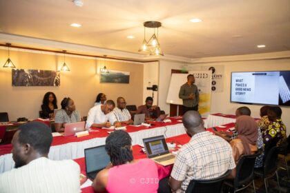 Centre for Journalism Innovation and Development (CJID) training for Journalists.