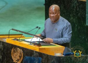 John Mahama addressing the UN-March 2026