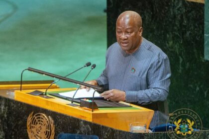 John Mahama addressing the UN-March 2026