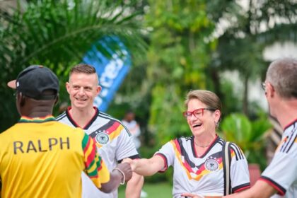 German Embassy in Accra, Ghana comes alive in Sports.