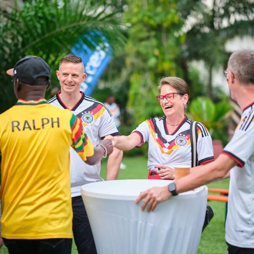 German Embassy in Accra, Ghana comes alive in Sports.