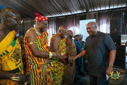 John Mahama at Kwahu Business Forum