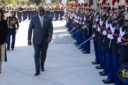 President Mahama in Paris