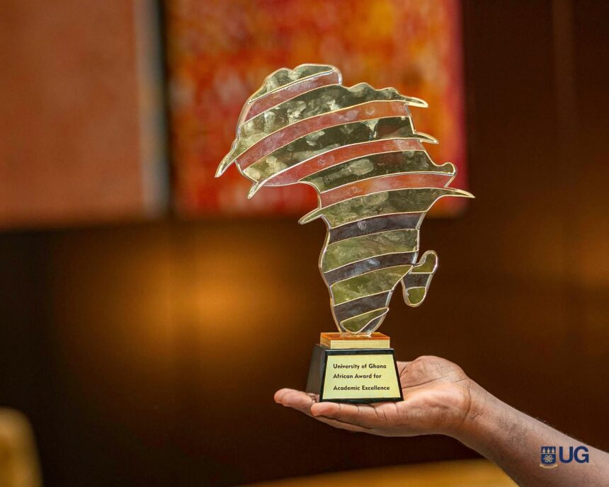University of Ghana has been honoured with the Africa Heritage Award