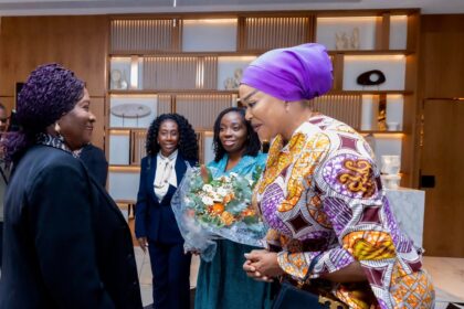 Vice President Jane Naana Opoku Agyemang in Barcelona