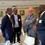 Finance Minister Ato Forson-Right with investors in US.