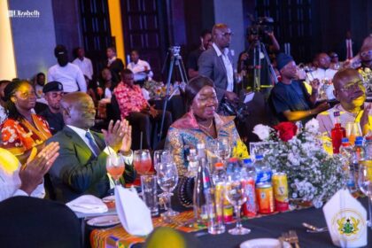 Trade Minster, Elizabeth Ofosu-Agyare at Ghana Beverage Awards