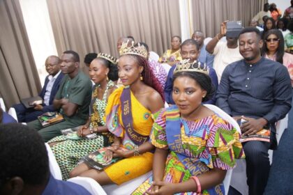 Beauty Queens at Tourism Leadership event in Accra.