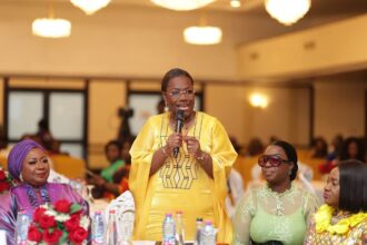 Nana Oye Bampoe Addo, launches books authored by Gifty Anti.