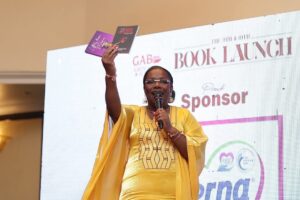 Nana Oye Bampoe Addo, launches books authored by Gifty Anti.