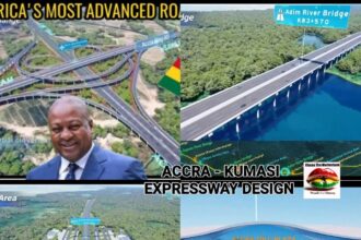 Construction of Accra- Kumasi Expressway begins.