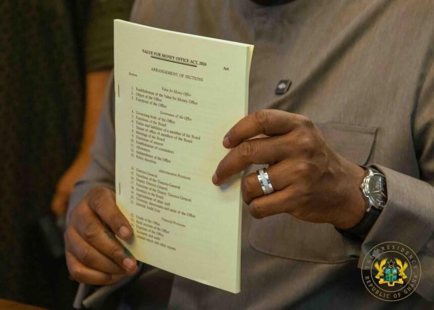 President John Mahama signs Legal Education Bill and Value for Money Office Act