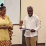 Rebecca Ekpe and Emmanuel Treku