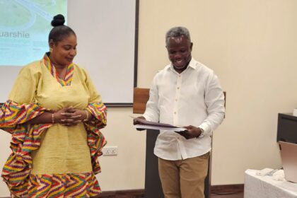 Rebecca Ekpe and Emmanuel Treku