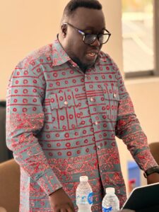 Dr. Edward Donkoh, President, Ghana Red Cross Society.