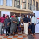 Journalists and facilitators, after a Training Exercise in Humanity Reporting in Accra.