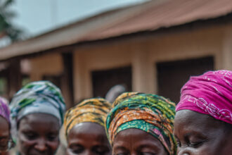 Illustration of Women and Peace Building-Chat GPT