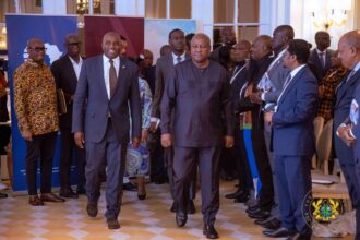 President Mahama at Ghana UK Summit in London