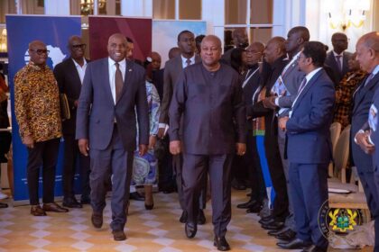 President Mahama at Ghana UK Summit in London