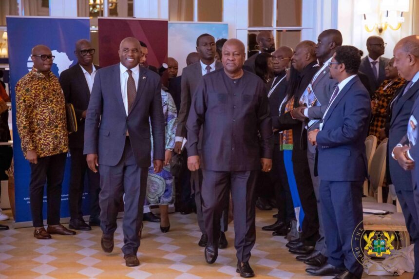 President Mahama at Ghana UK Summit in London