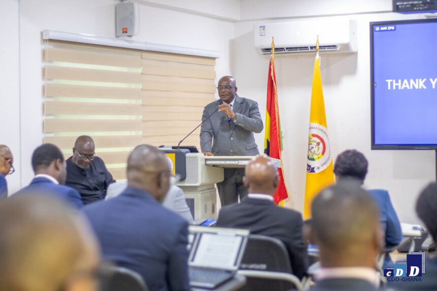 Prof H. Prempeh engaging on Recommendations of Constitutional Review Committee.