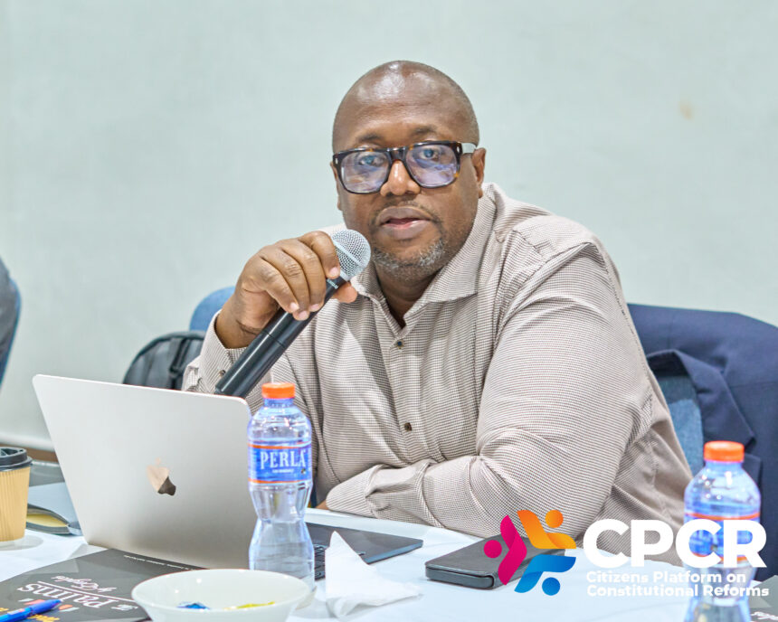 Dr. Kojo Pumpuni Asante, Director of Advocacy and Policy Engagement Center for Democratic Development (CCD-Ghana).