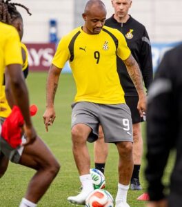 Black Stars practice ahead of World Cup Game with Panama- Coach Ayew