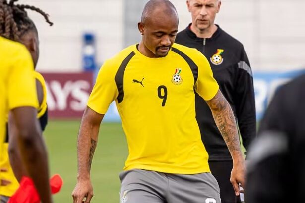 Black Stars practice ahead of World Cup Game with Panama- Coach Ayew